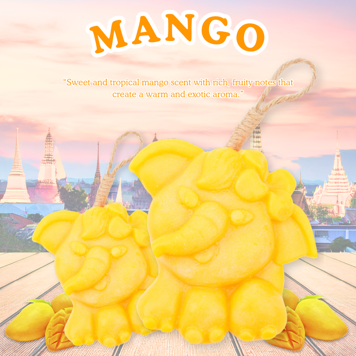 Natural Fancy Soap - Elephant - 100g - Mango