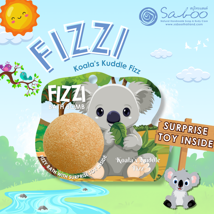 Fizzy Bath Bomb - Jungle Package - 100g - Koala's Kuddle Fizz