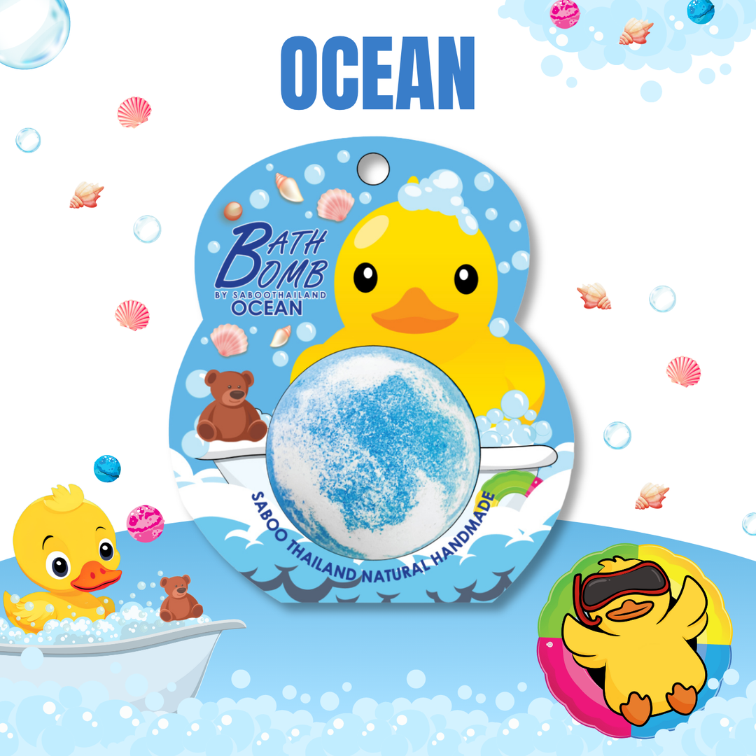 Bubble Bath Bomb - Duck Package - 150g - Ocean