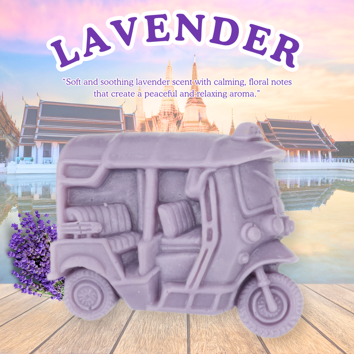 Natural Fancy Soap - Tuk Tuk - 100g - Lavender