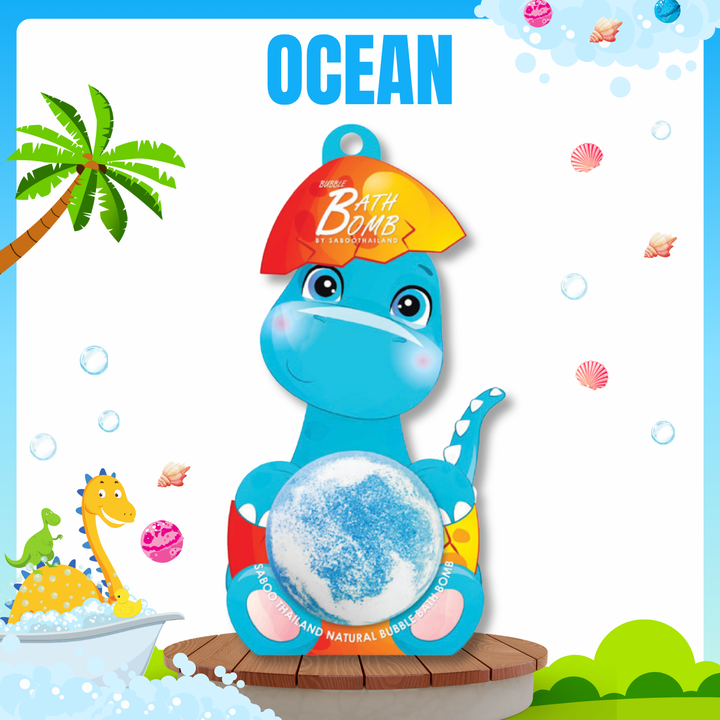 Bubble Bath Bomb - Dinosaur Package - 150g - Ocean