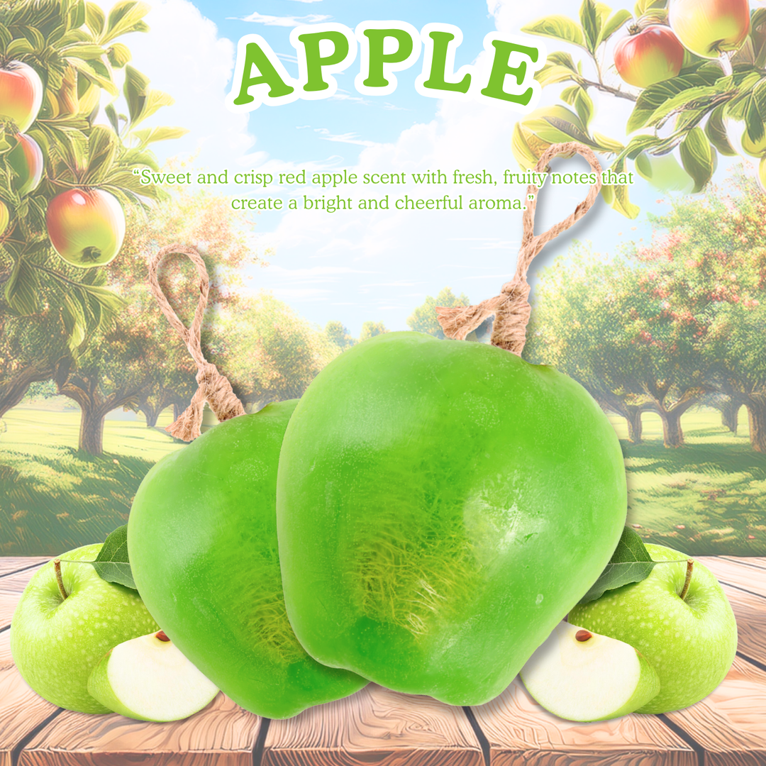 Natural Fancy Soap - 100g - Apple Green