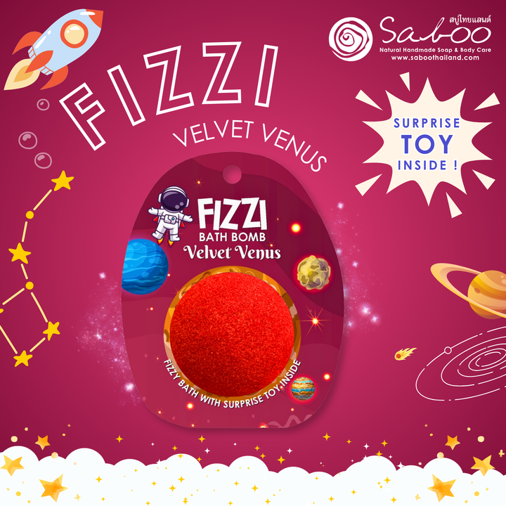 Fizzy Bath Bomb - Solar System Package - 100g - Velvet Venus