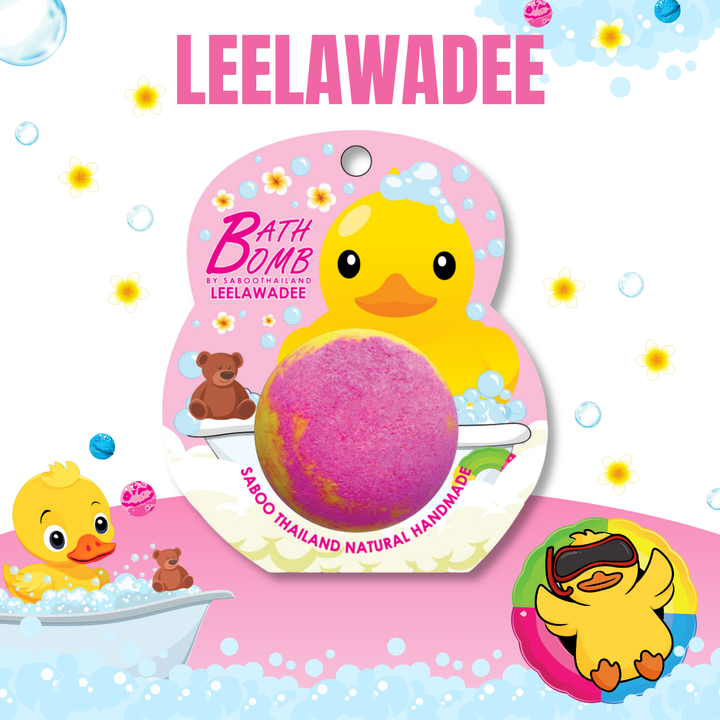 Bubble Bath Bomb - Duck Package - 150g - Leelawadee