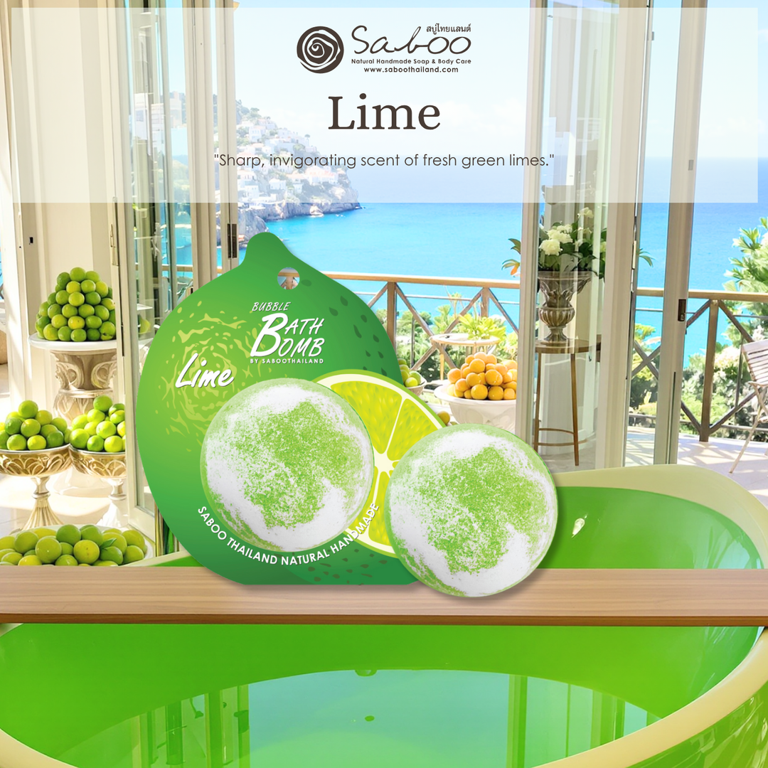 Bubble Bath Bomb - Fruit Package - 150g - Lime