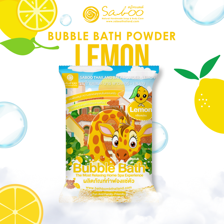Bubble Bath Powder - 100g - Lemon