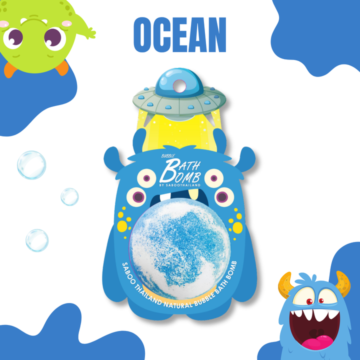 Bubble Bath Bomb - Monster - 150g - Ocean