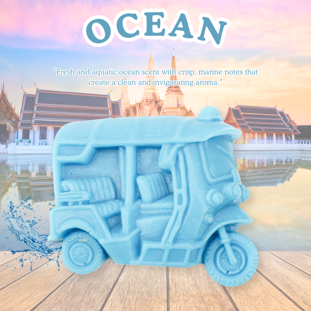 Natural Fancy Soap - Tuk Tuk - 100g - Ocean