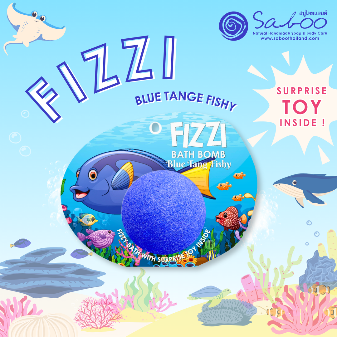 Fizzy Bath Bomb - Sea Animal Package - 100g - Blue Tang Fishy