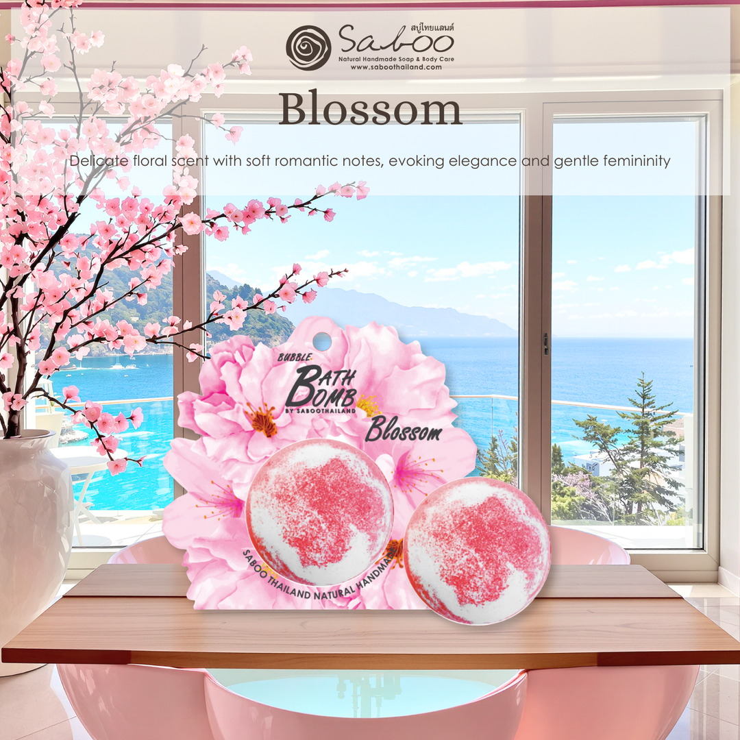 Bubble Bath Bomb - Flower Package - 150g - Blossom