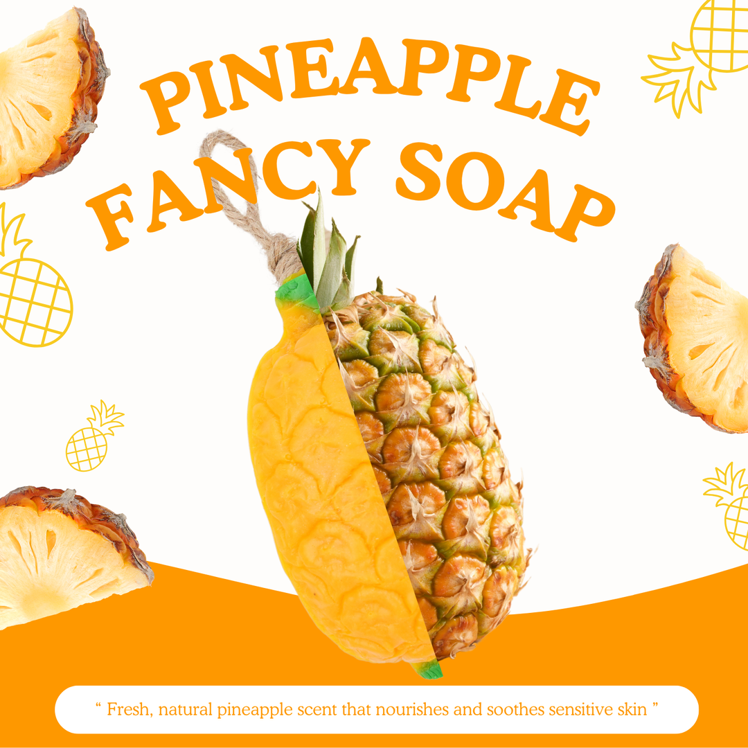 Natural Fancy Soap - Pineapple C