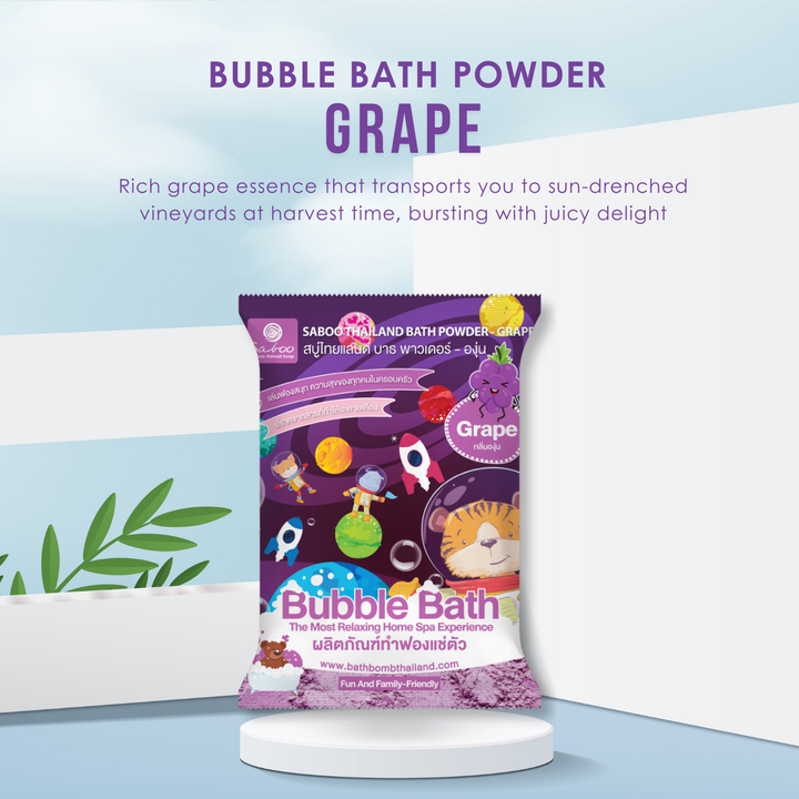 Bubble Bath Powder - 100g - Grape