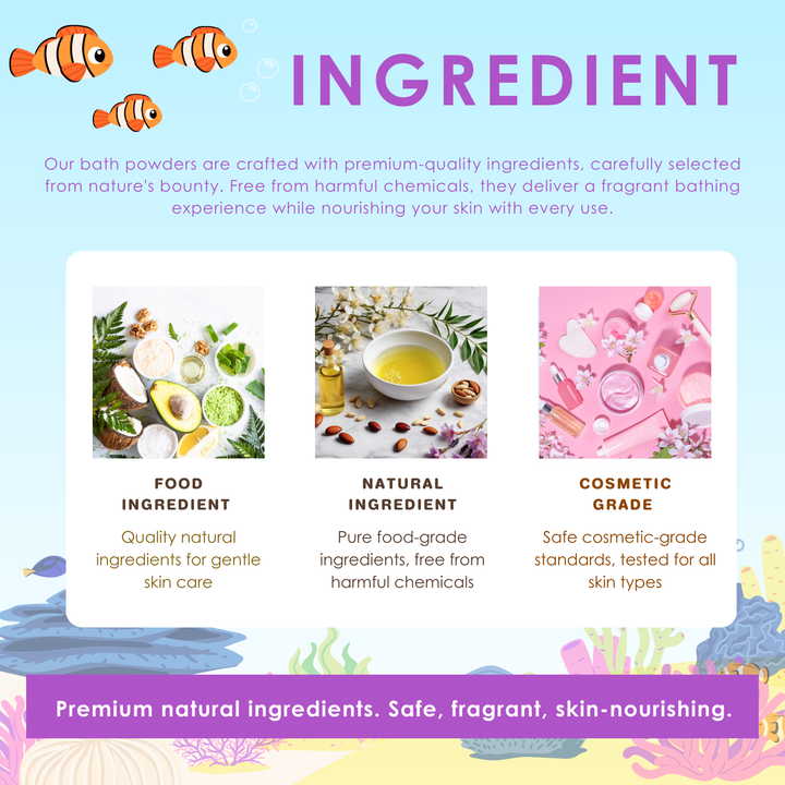 Fizzy Bath Bomb - Sea Animal Package - 100g - Jelly Live