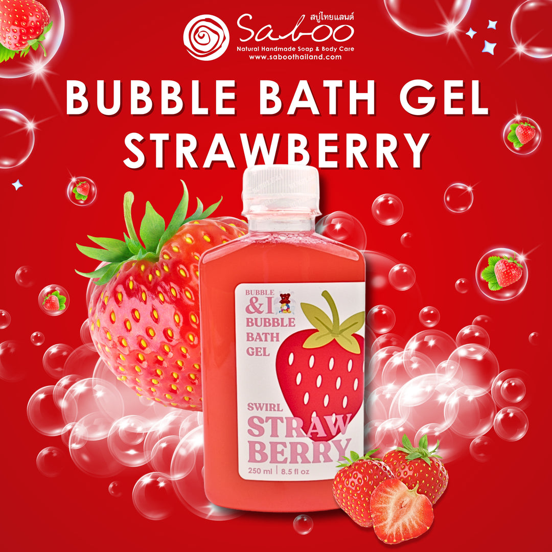 Bubble Bath Gel - 250 ml - Strawberry