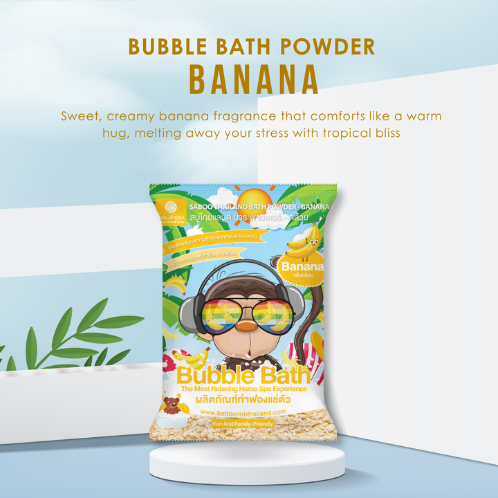 Bubble Bath Powder - 100g - Banana