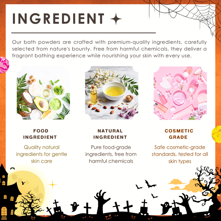 Bubble Bath Bomb - Halloween Package - 150g - Mango