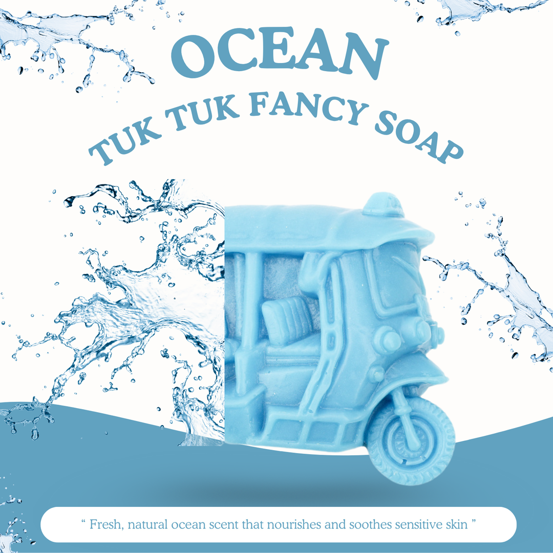 Natural Fancy Soap - Tuk Tuk - 100g - Ocean