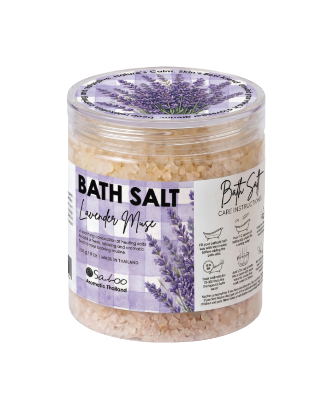 BATH SALT 230g - Lavender Muse