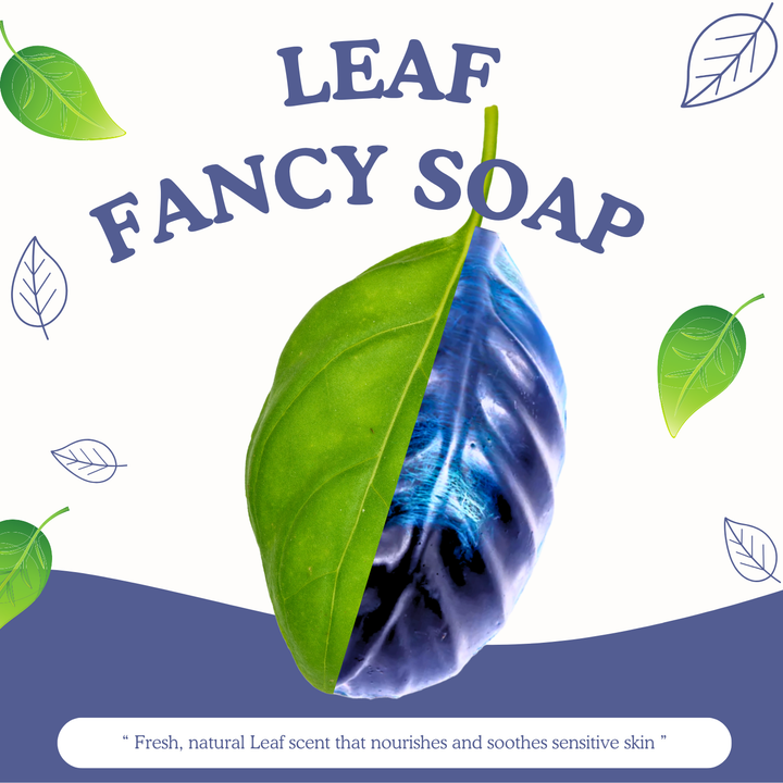 Natural Fancy Soap - 100g - Leaf