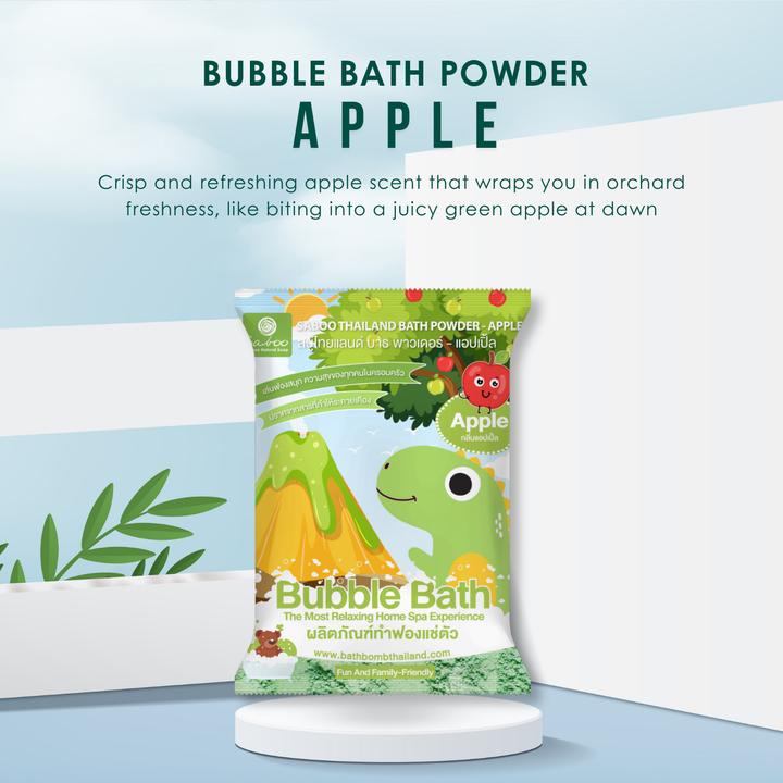 Bubble Bath Powder - 100g - Apple