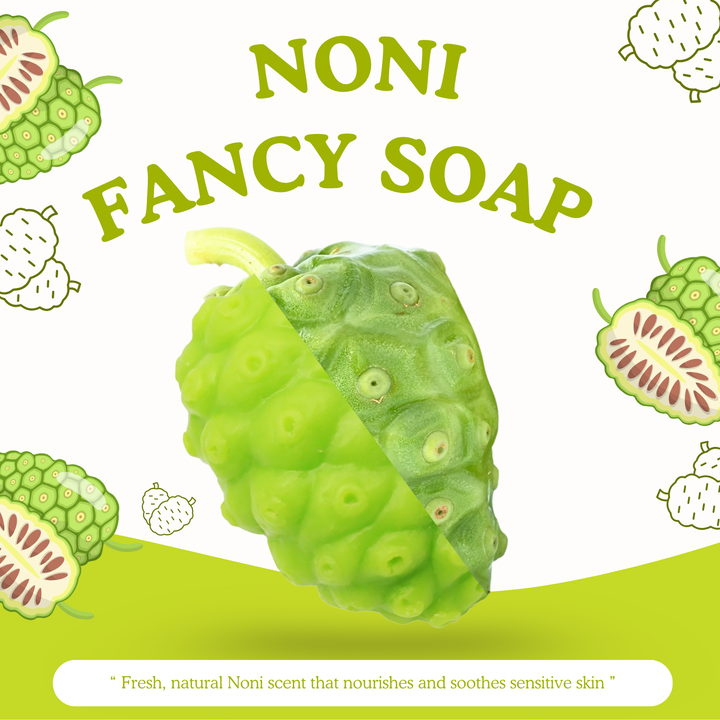 Natural Fancy Soap - 100g - Noni