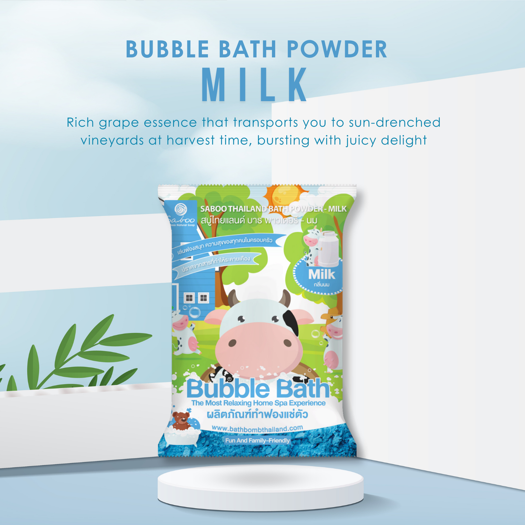 Bubble Bath Powder - 100g - Milk