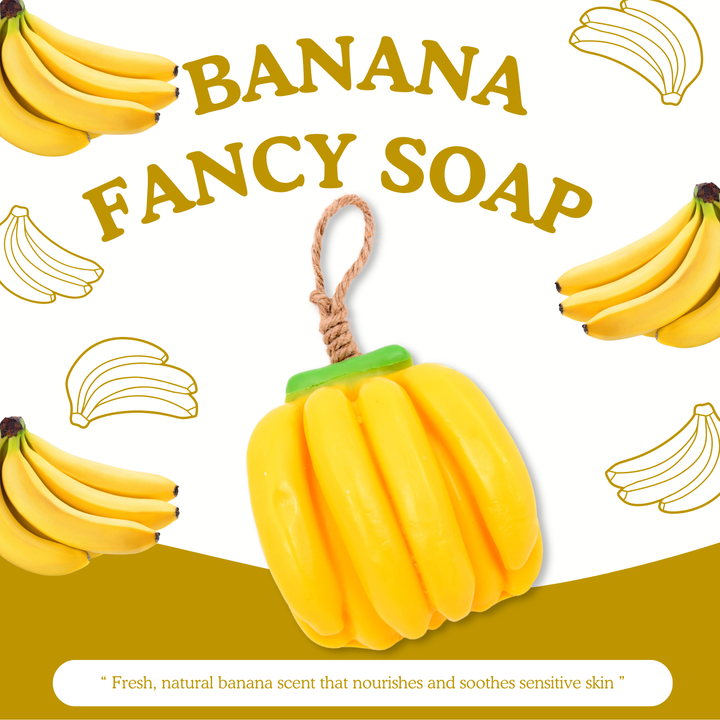 Natural Fancy Soap - 100g - Banana Type A