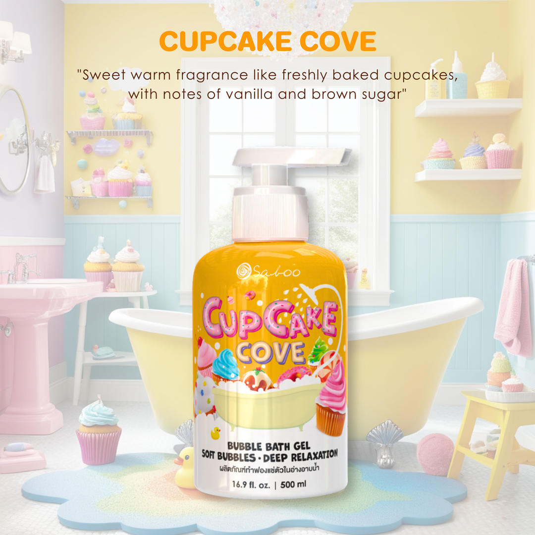 Bubble Bath Gel - 500ml - Cup Cake Cove