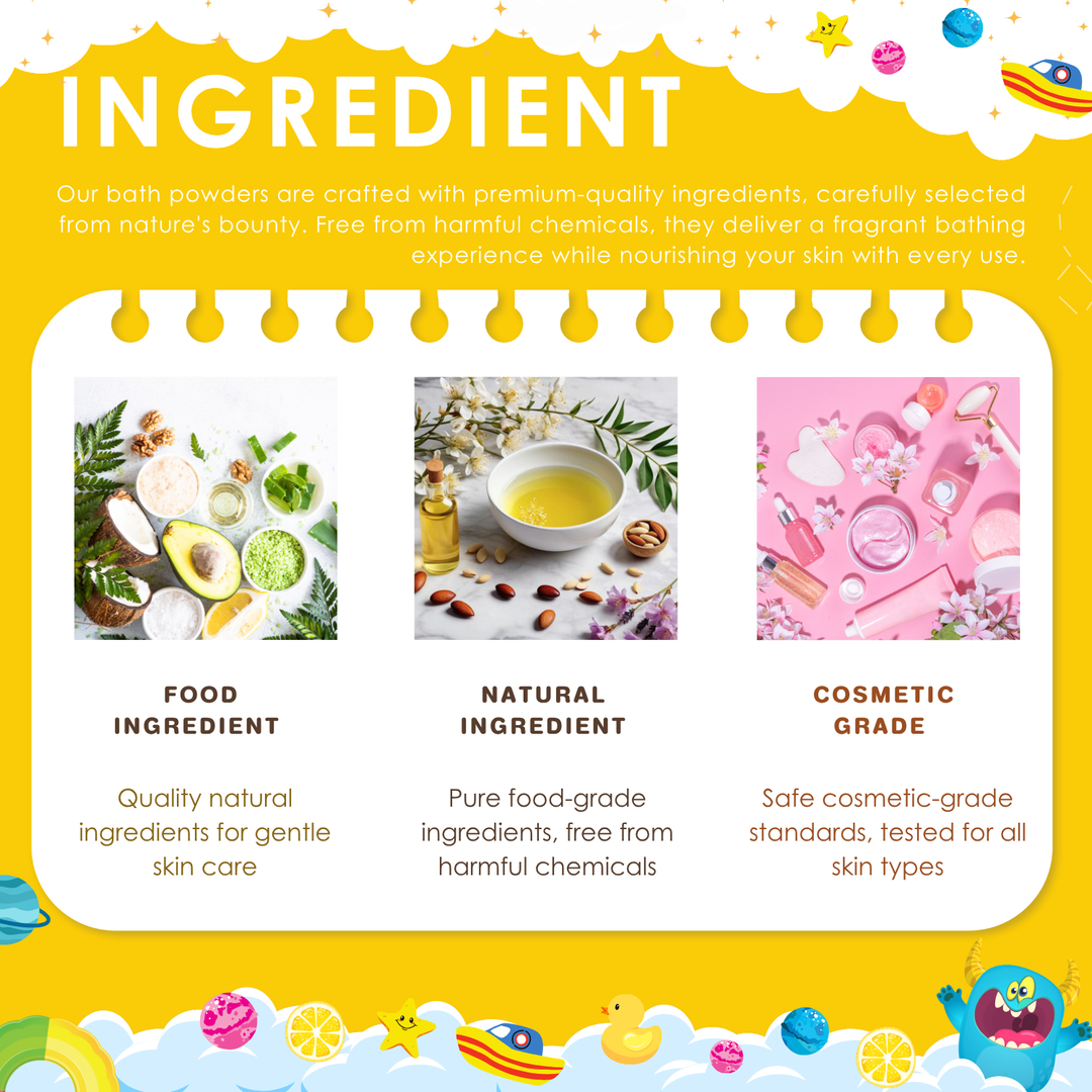 Bubble Bath Bomb - Monster - 150g - Lemon