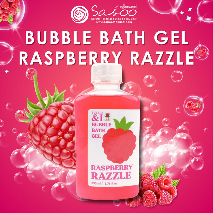 Bubble Bath Gel - 250 ml - Raspberry Razzle