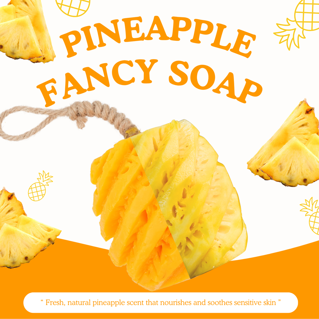 Natural Fancy Soap - 100g - Pineapple