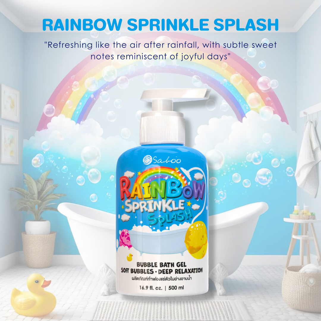 Bubble Bath Gel - 500ml - Rainbow Sprinkle Splash
