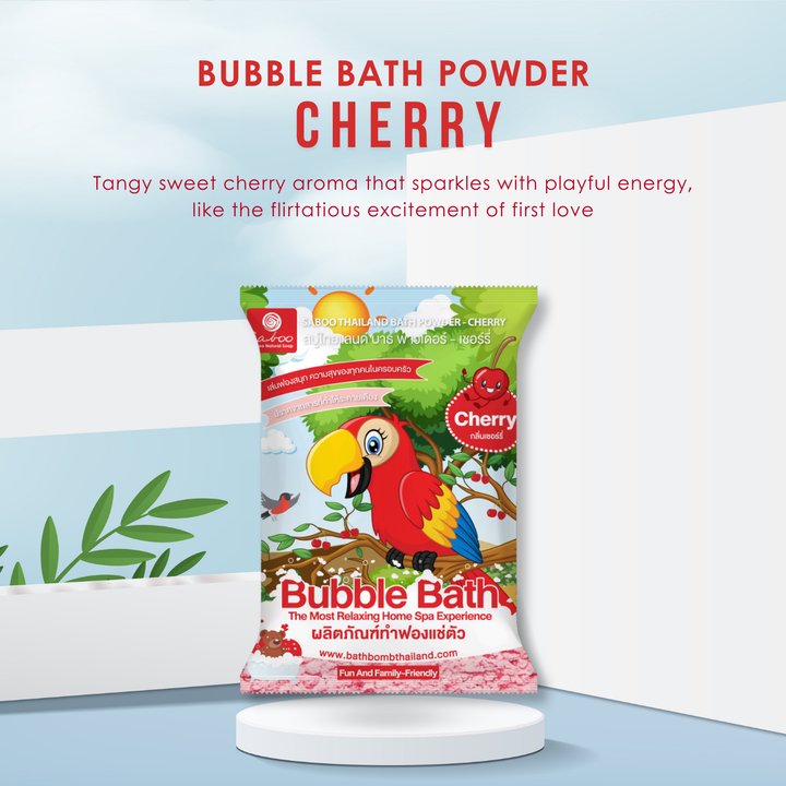 Bubble Bath Powder - 100g - Cherry