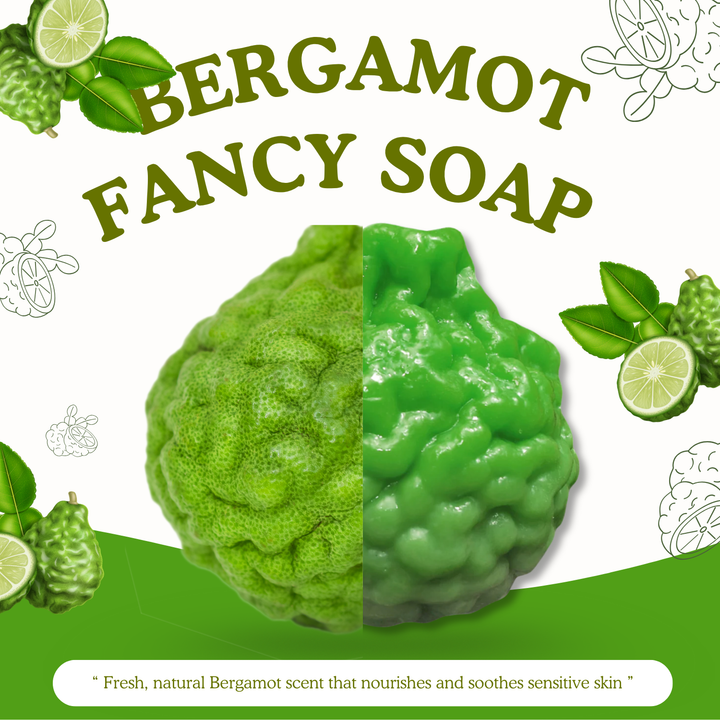 Natural Fancy Soap - 100g - Bergamot