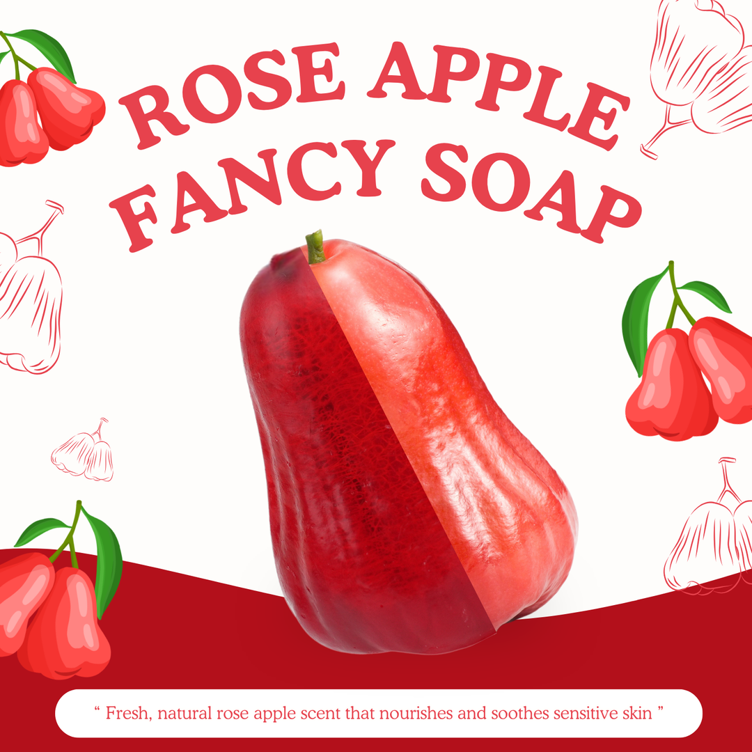 Natural Fancy Soap - 100g - Rose Apple