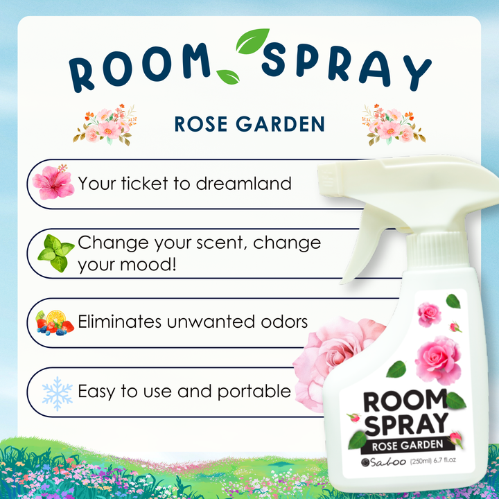 Saboo Room Spray - 250ml - Rose Garden