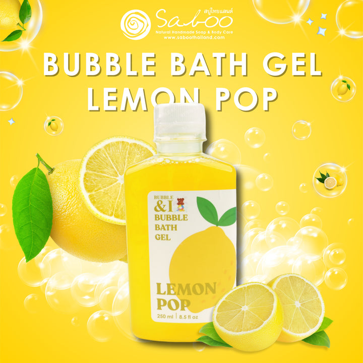 Bubble Bath Gel - 250 ml - Lemon pop