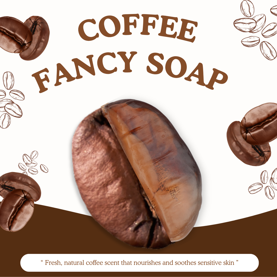 Natural Fancy Soap - 100g - Coffee