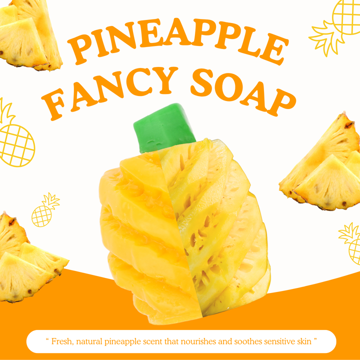 Natural Fancy Soap - Pineapple A