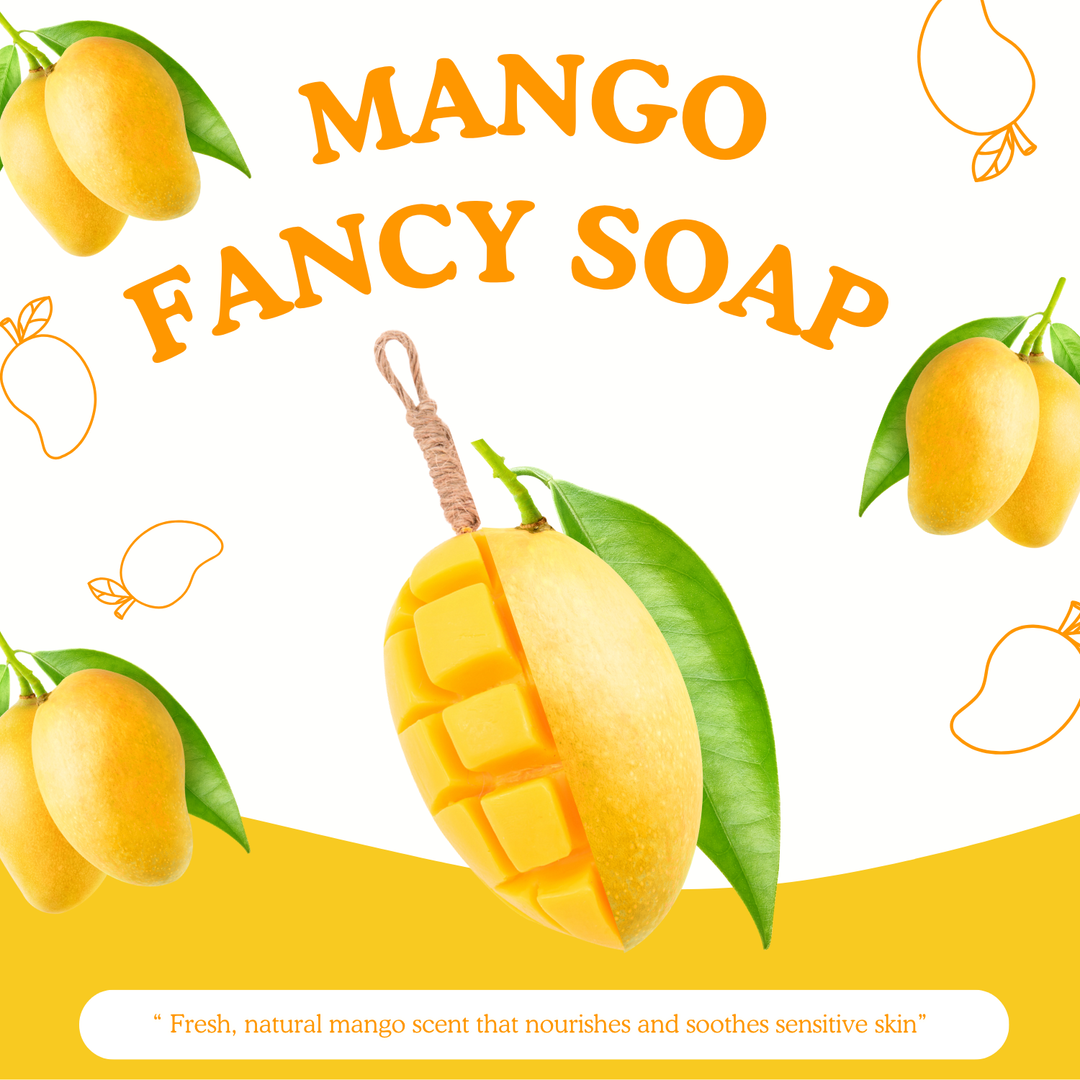 Natural Fancy Soap - 100g - Mango