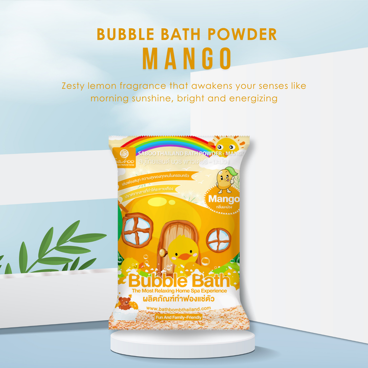 Bubble Bath Powder - 100g - Mango