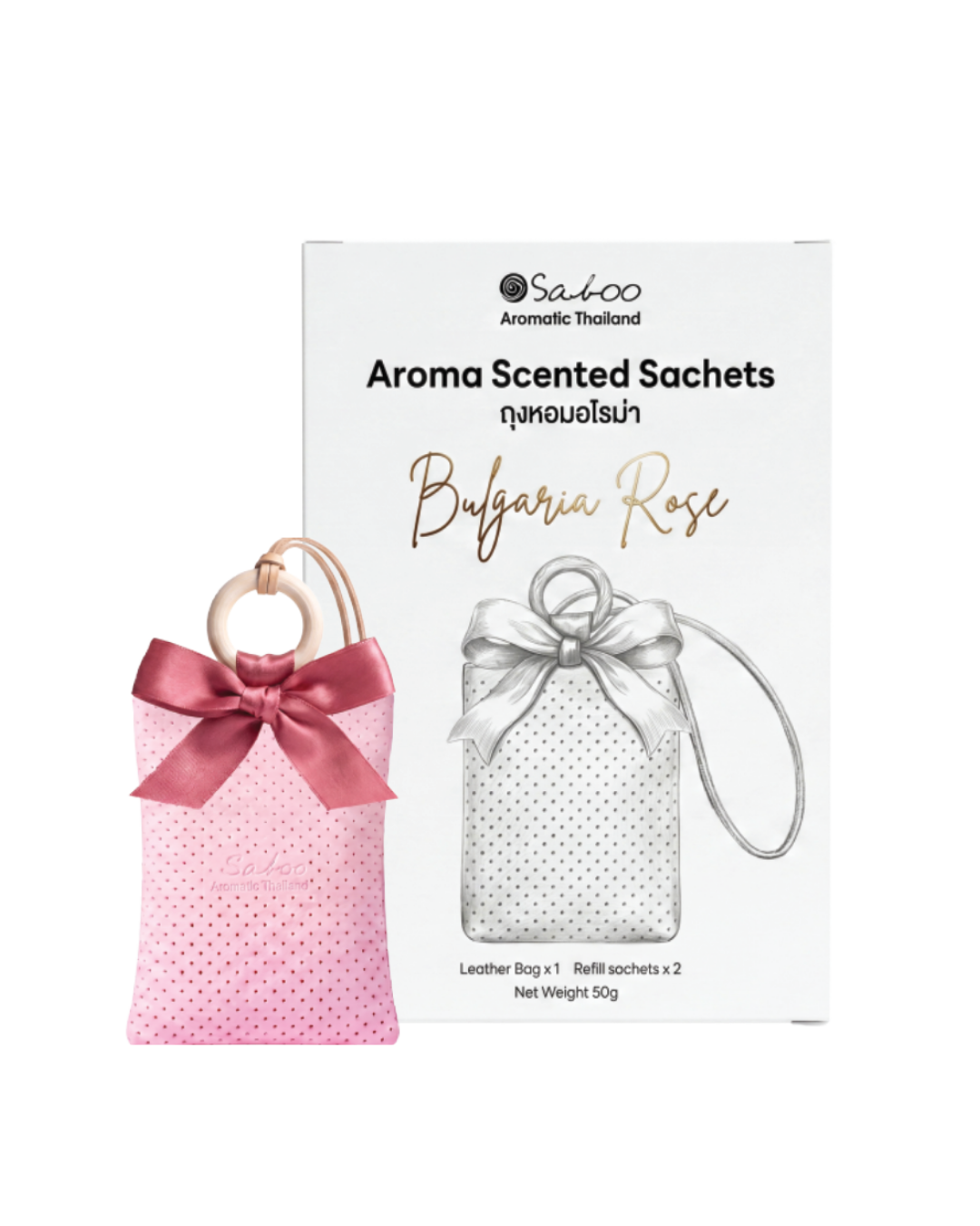 AROMA SCENTED SACHETS 50 G - Bulgaria Rose