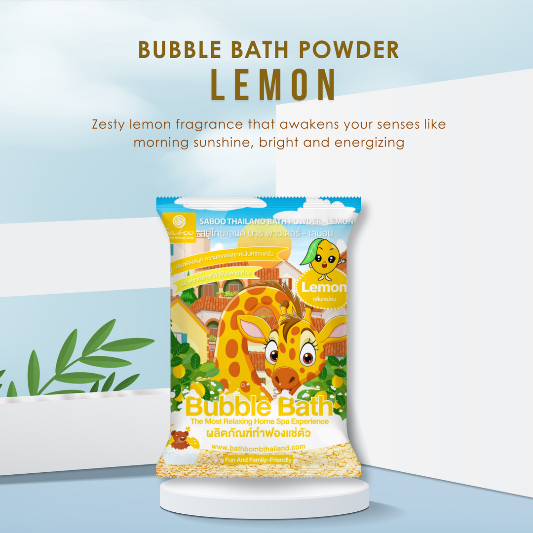 Bubble Bath Powder - 100g - Lemon