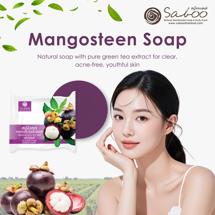 Glycerine Soap - Plastic Package - 100g - Mangosteen