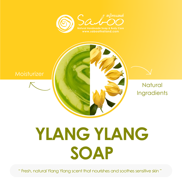 Premium Soap - Black Box Package - 100g - Ylang Ylang