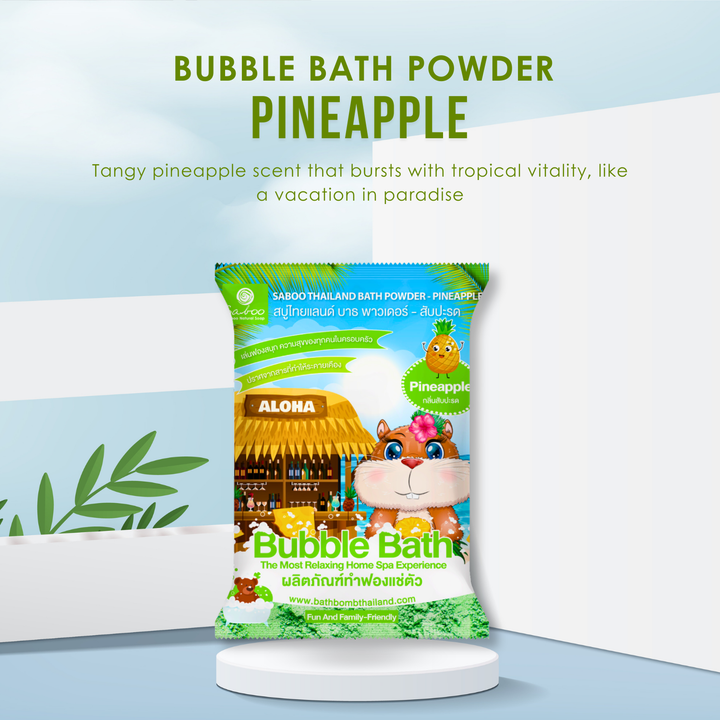 Bubble Bath Powder - 100g - Pineapple