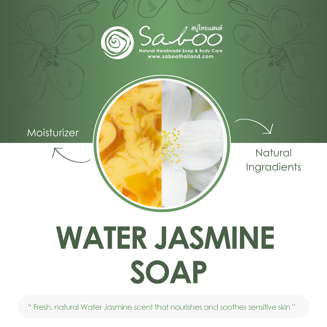 Premium Soap - Black Box Package - 100g - Water Jasmine