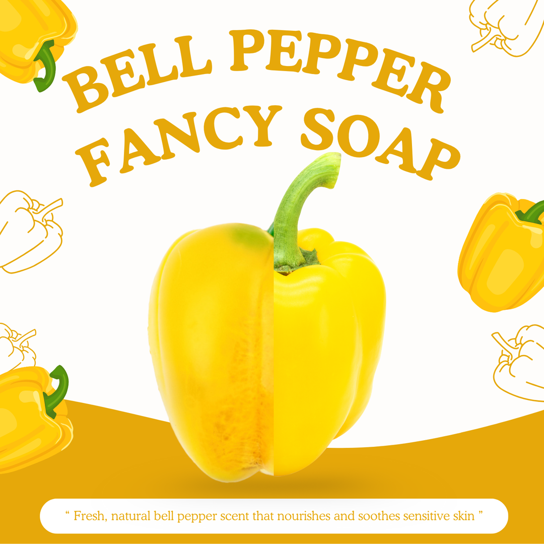 Natural Fancy Soap - 100g - Bell Pepper