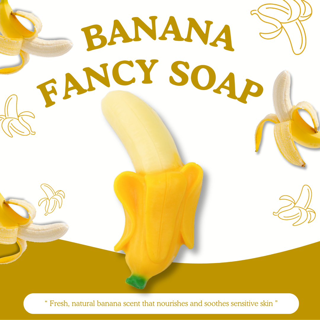 Natural Fancy Soap - 100g - Banana Type C