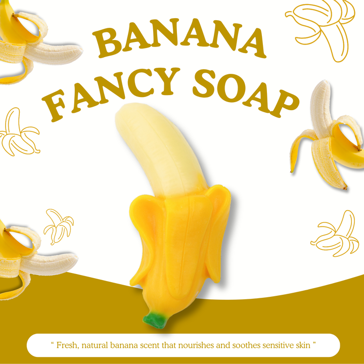 Natural Fancy Soap - 100g - Banana Type C
